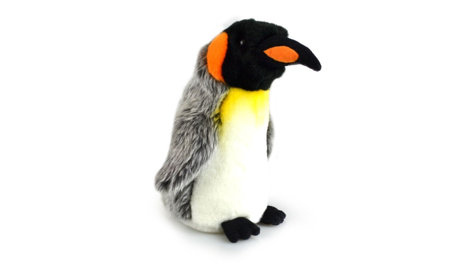 Lil Friends 18cm Kids King Penguin Soft Plush Toy - Black