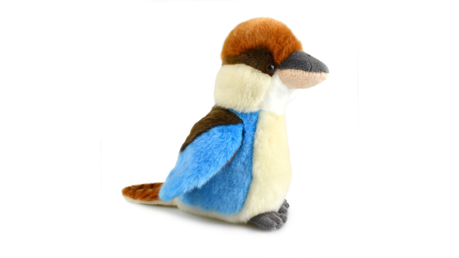 Lil Friends 18cm Kids Kookaburra Soft Plush Toy - Blue