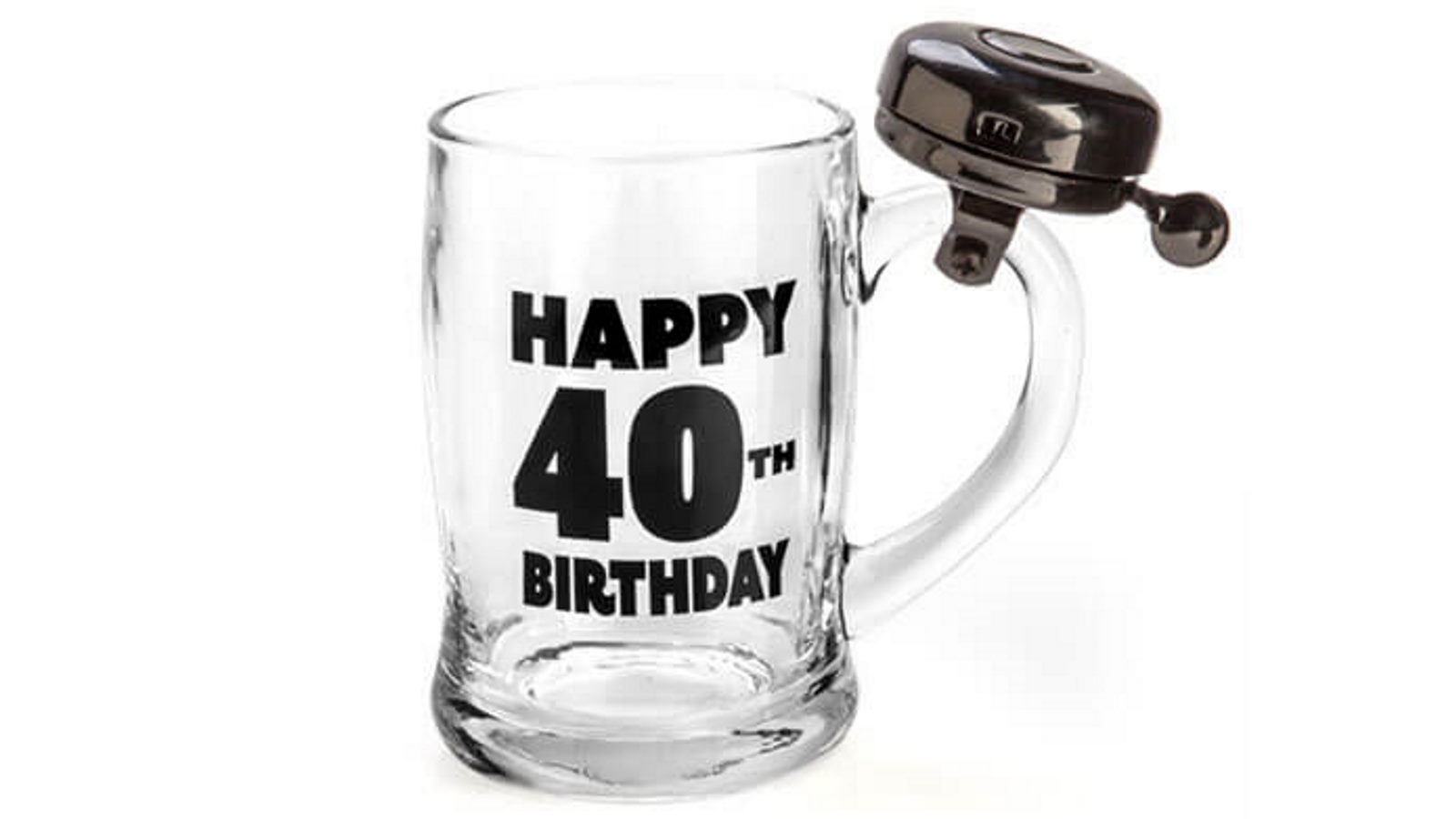 Happy Birthday Bell Mug - 40th