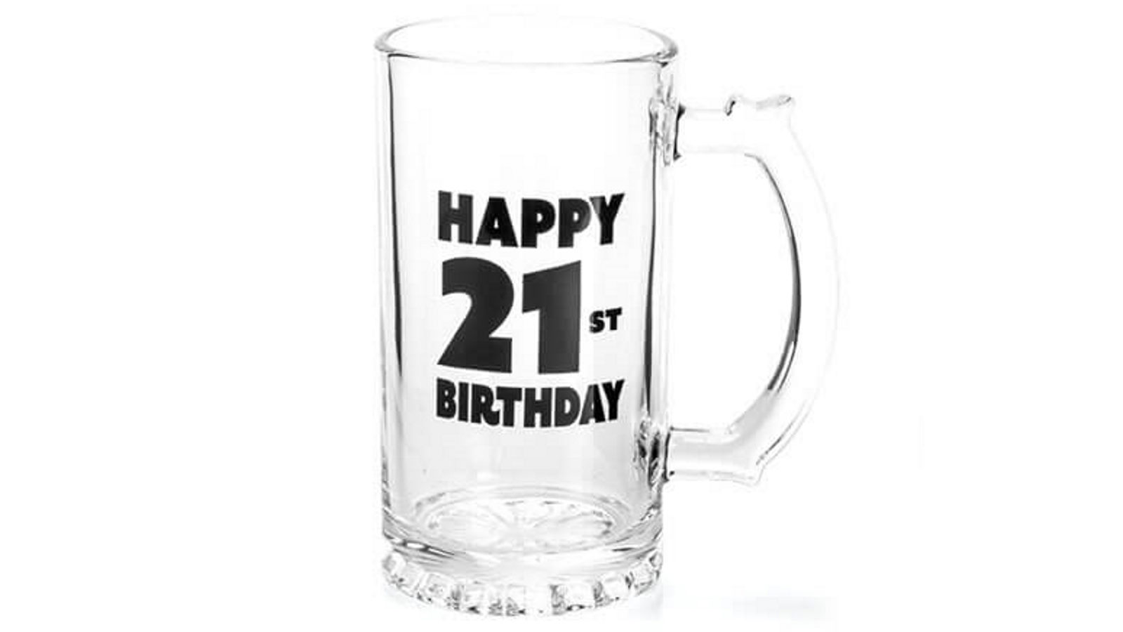 LatestBuy Happy Birthday Beer Stein - 21st