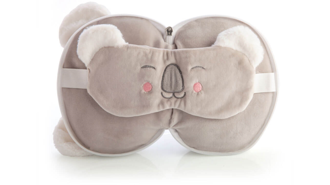 Smoosho's Pals Travel Mask and Pillow - Koala