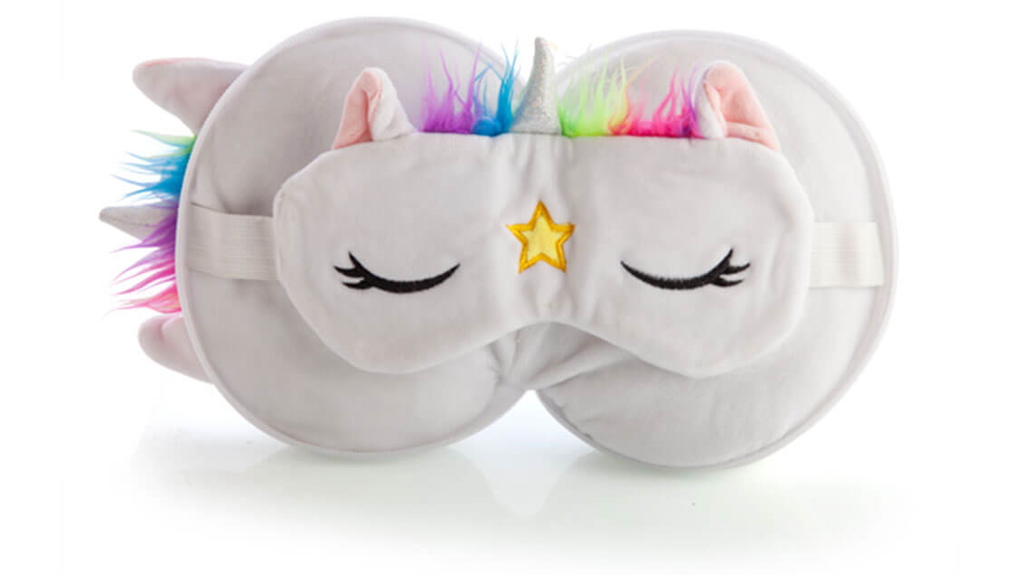 Smoosho's Pals Travel Mask and Pillow - Unicorn