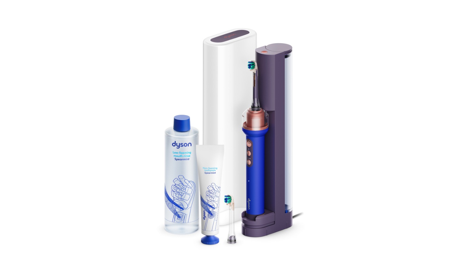 Dyson CameraJet Electric Toothbrush with Flosser Starter Kit - Ultra Blue