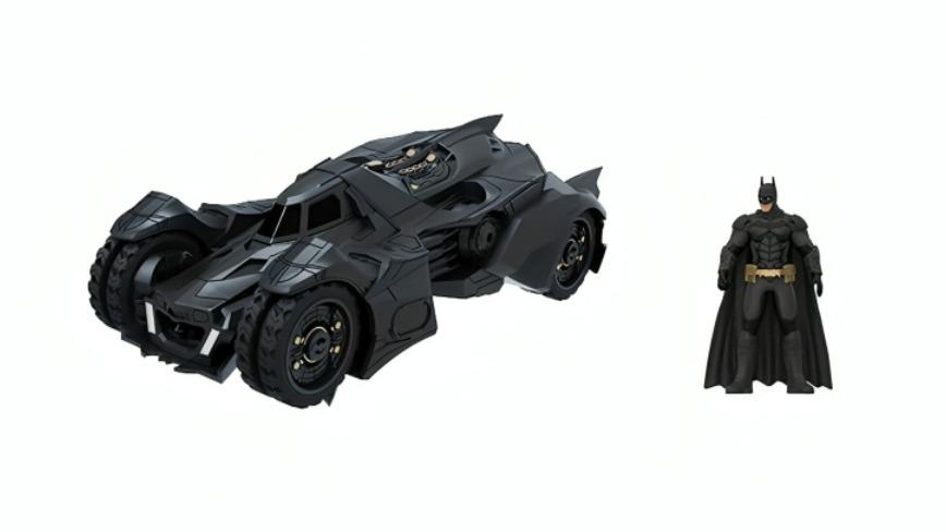 DC Batman Arkham Knight Batmobile 1:24 Action Figure Harvey Norman