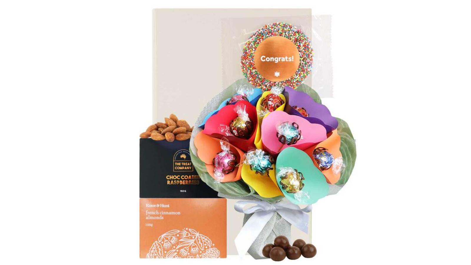 Edible Blooms Congratulations Treat Gift Hamper