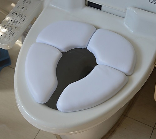 Serrano Kids Baby Toddler Travel Folding Padded Potty Seat Cushion Toilet Training