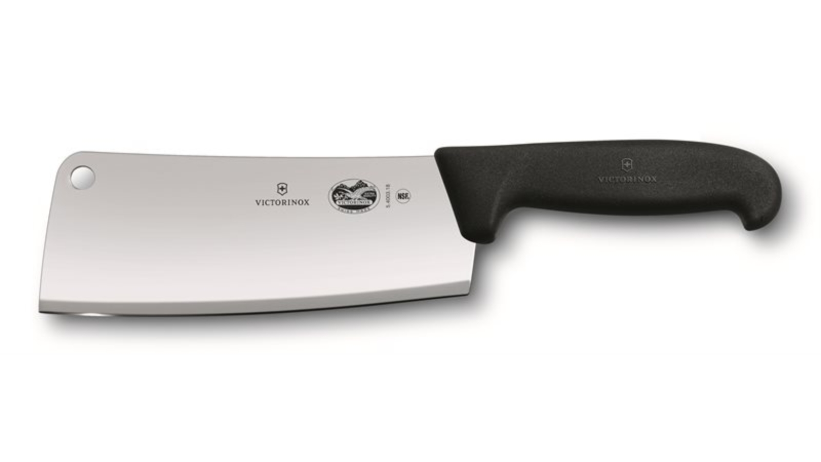 Victorinox Fibrox Kitchen Cleaver Black - 18cm