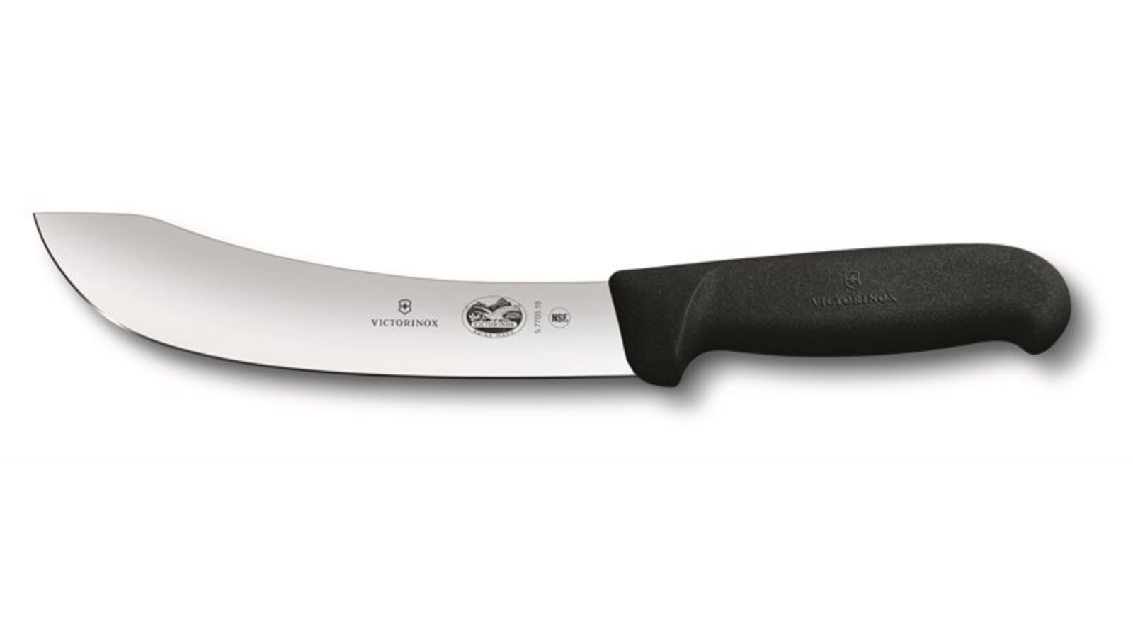 Victorinox Fibrox german Type Skinning Knife Black - 15cm
