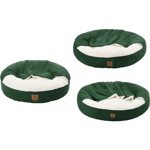 Charlie's Eden Green Cushioned Hooded Nest
