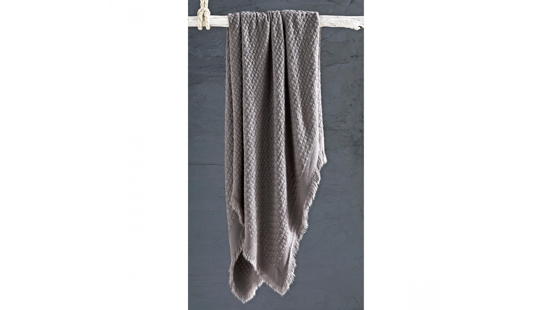 Byron Charcoal Throw