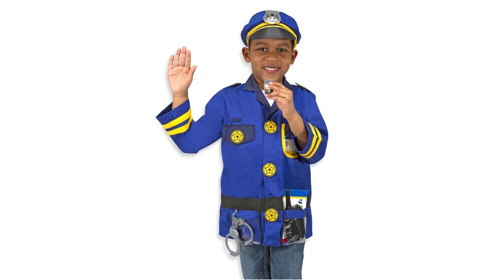 Melissa and Doug Police Officer 3 6 years Child Costume Set Harvey Norman