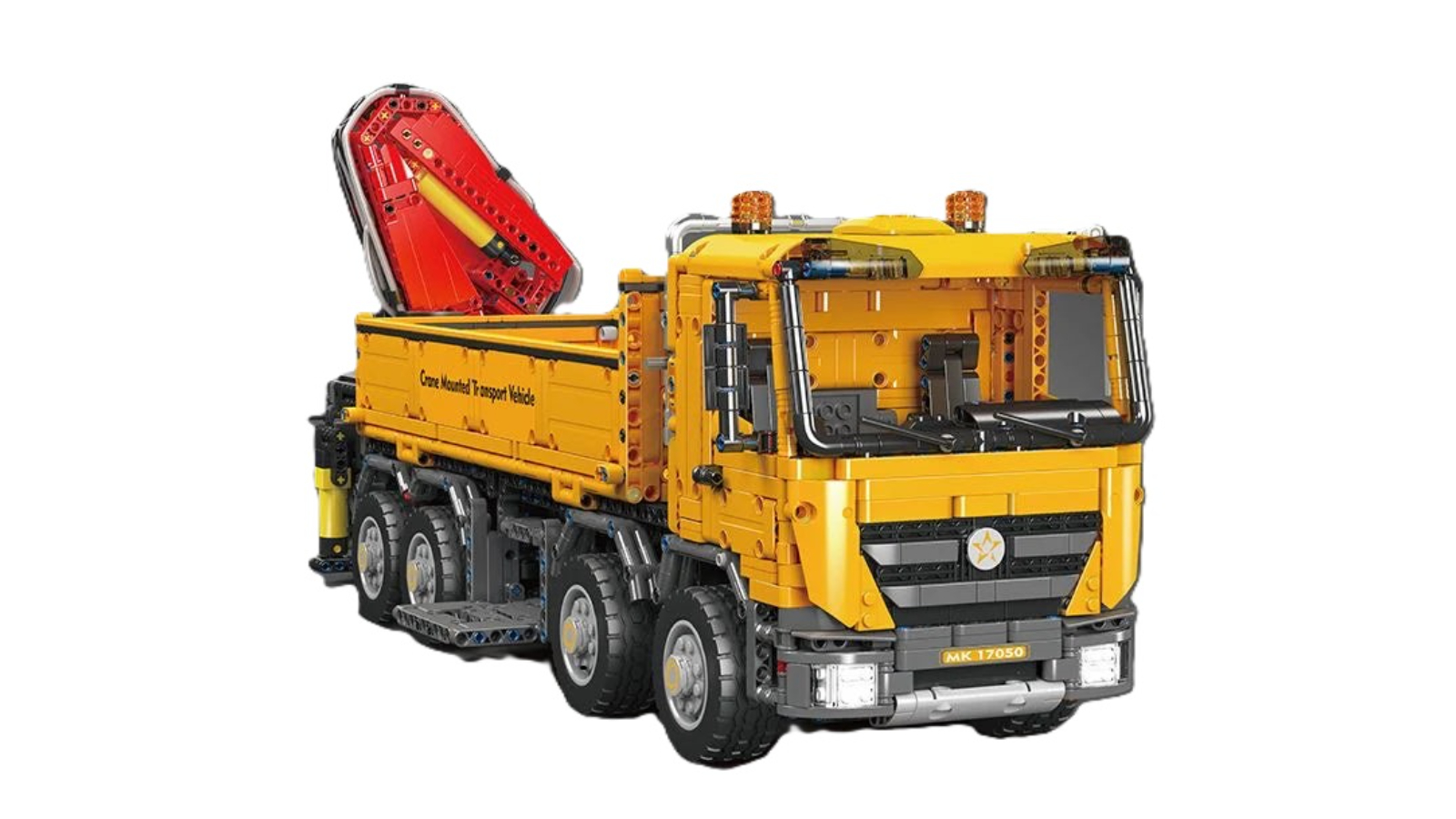 Mould King 4012 Piece Actros Self-Loading Crane with Motor