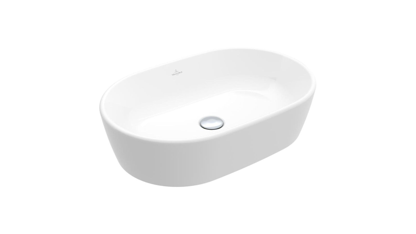 Villeroy & Boch Architectura 2.0 600 Oval Vessel Basin - Alpine White