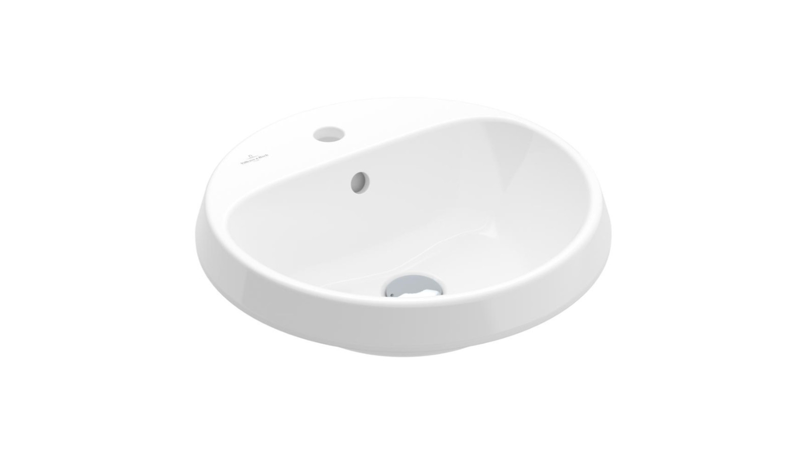 Villeroy & Boch Architectura 2.0 450 Round Drop In Basin - Alpine White