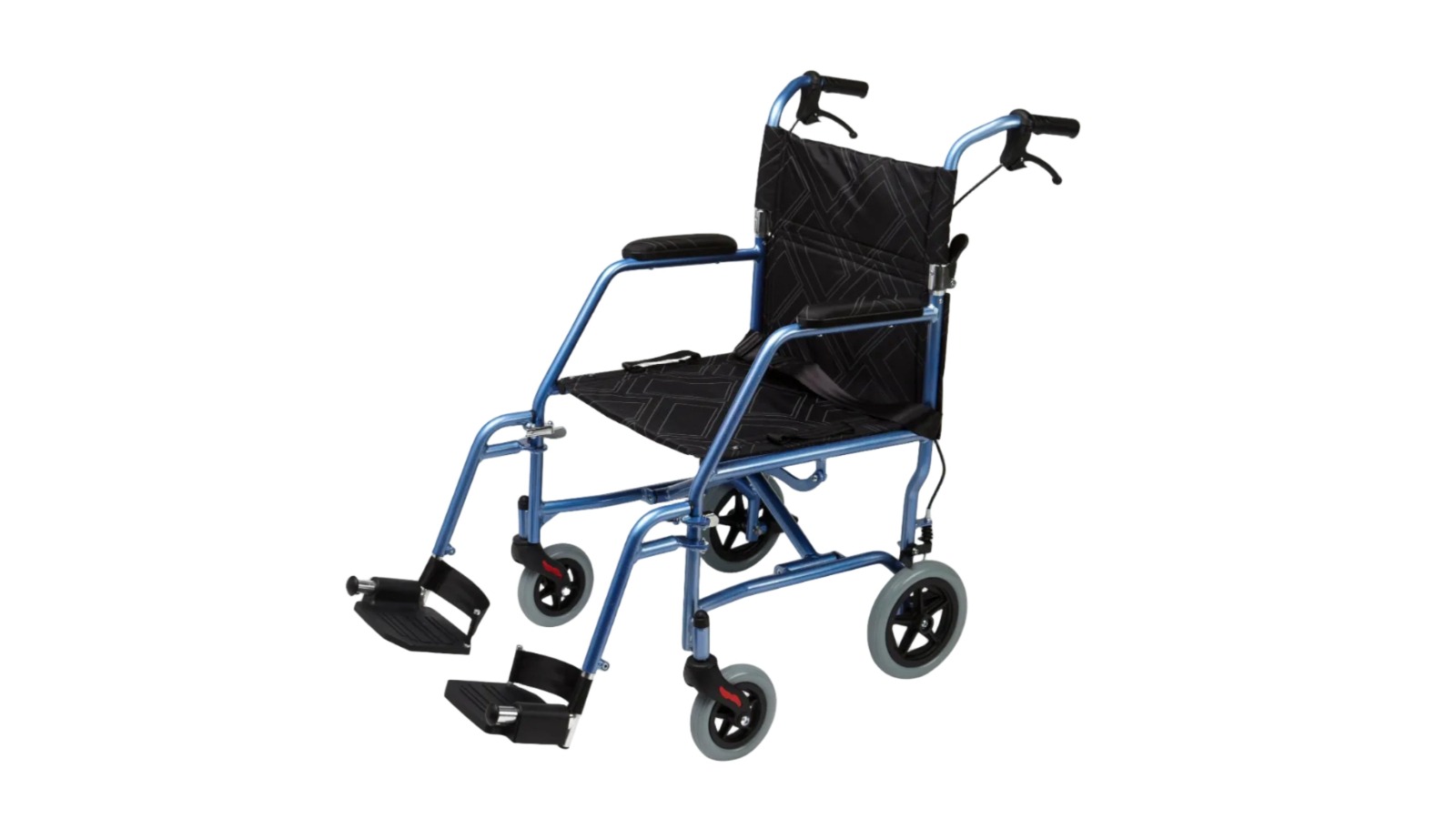 Max Mobility LA1 Super Lightweight Transit Wheelchair - Blue