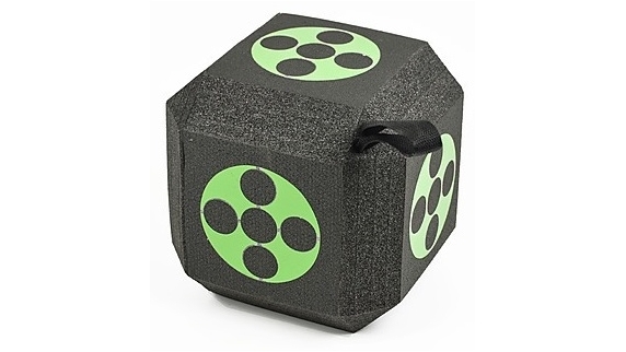 Serrano Archery 3D Dice Target Cube Reusable 18 Sides 23cm Self Healing XPE Foam Target