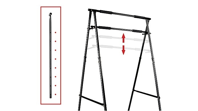 Serrano Pullup Bar Free Standing Pull up Stand Sturdy Frame Indoor