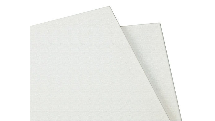 5 pack of 50x60cm Artist Blank Stretched Canvas Canvases Art Large White  Range Oil Acrylic Wood