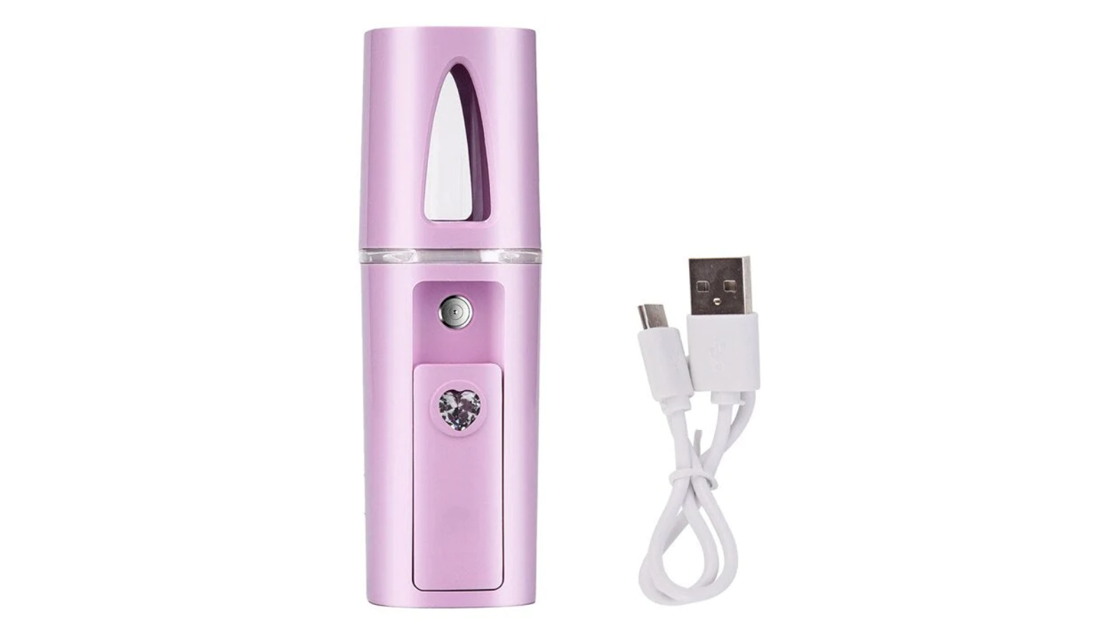 HOD Mini Face Sprayer Nano Mister Facial Hair Steamer Pink Harvey