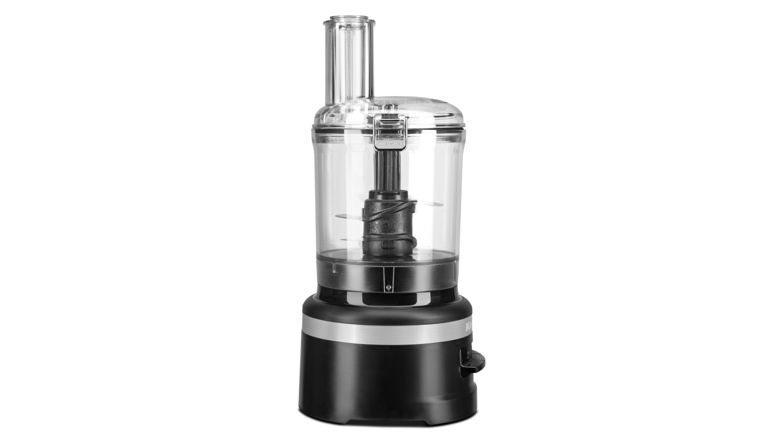 KitchenAid 9 Cup Quad Blade Food Processor Black Matte Harvey Norman