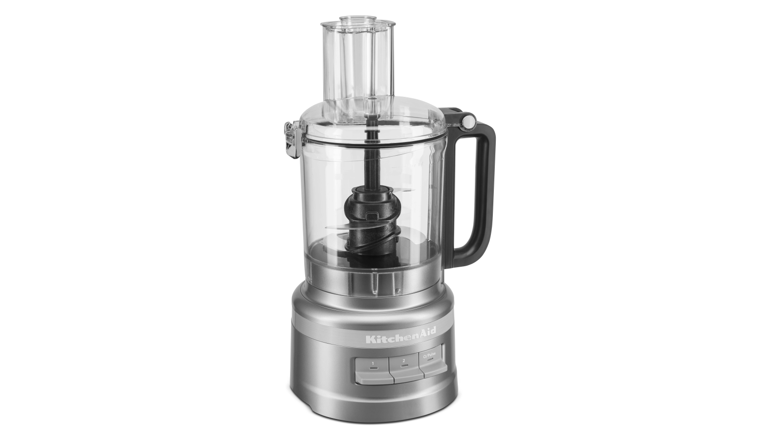 KitchenAid 9 Cup Quad Blade Food Processor Contour Silver Harvey Norman