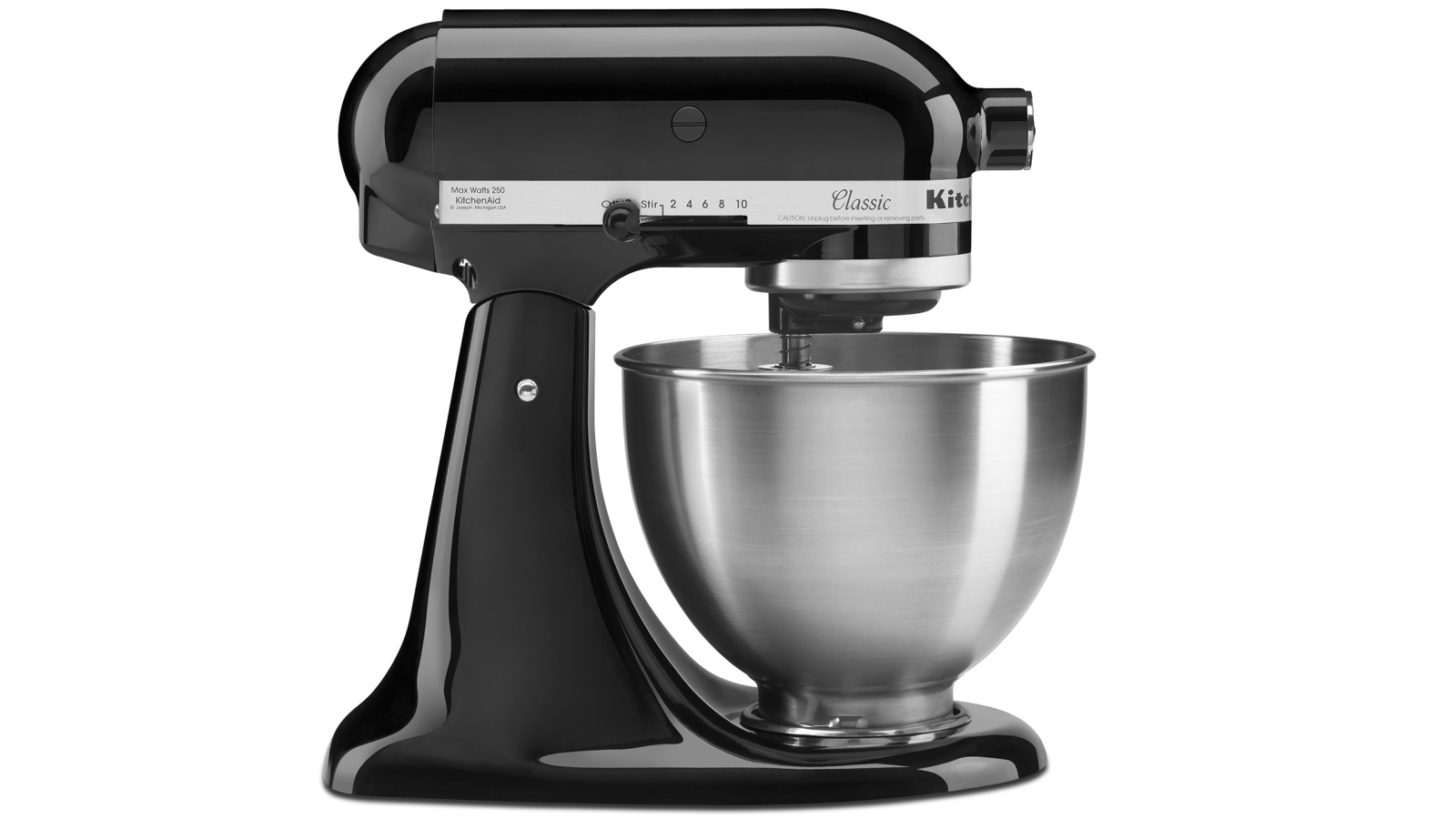 KitchenAid Classic Stand Mixer Black Harvey Norman