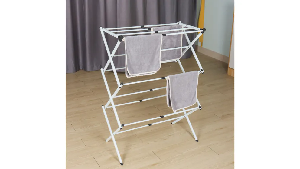 Butlers Suite Expanding Clothes Drying Rack - White | Harvey Norman
