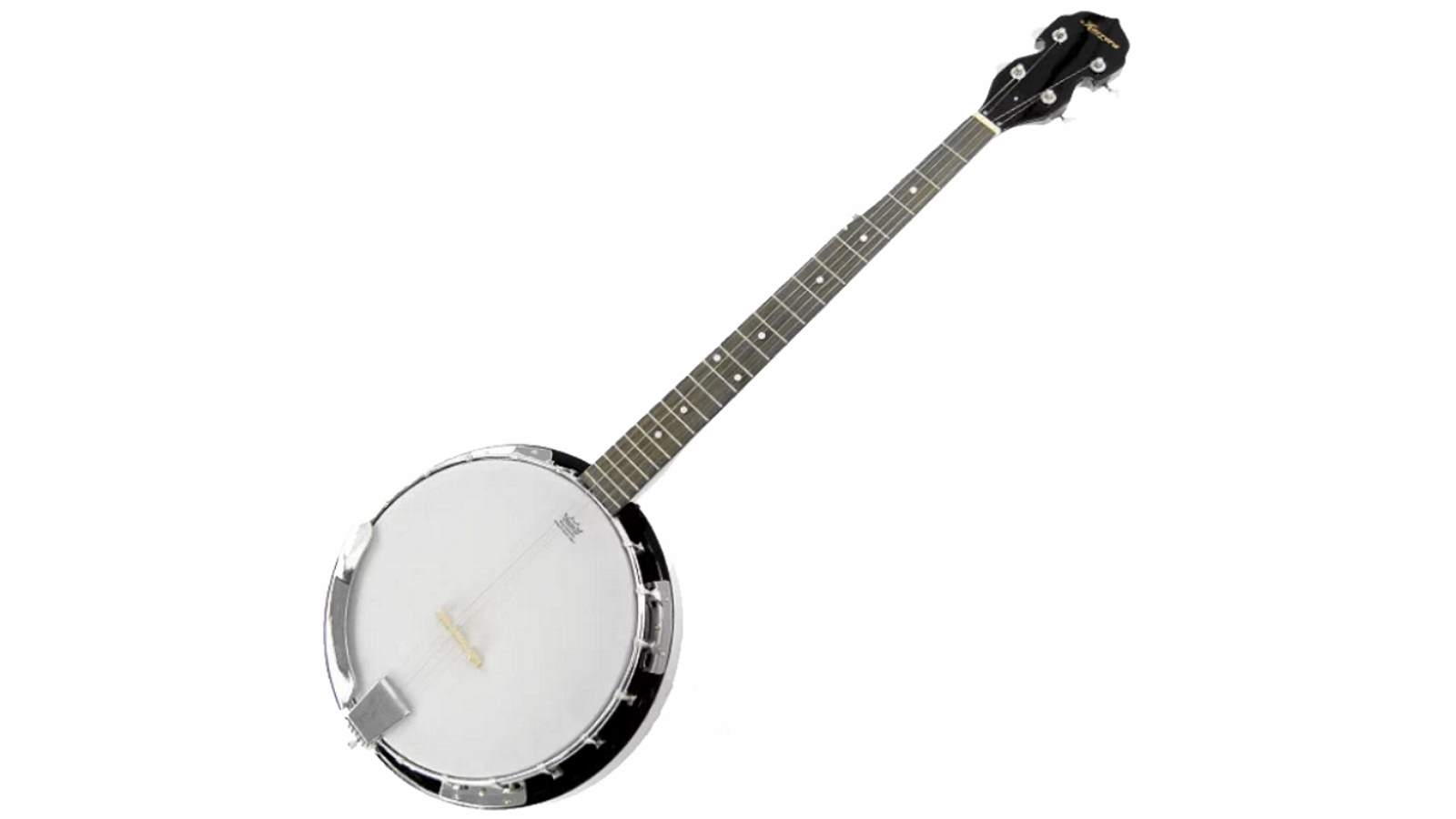 Karrera 5 String Resonator Banjo - Black