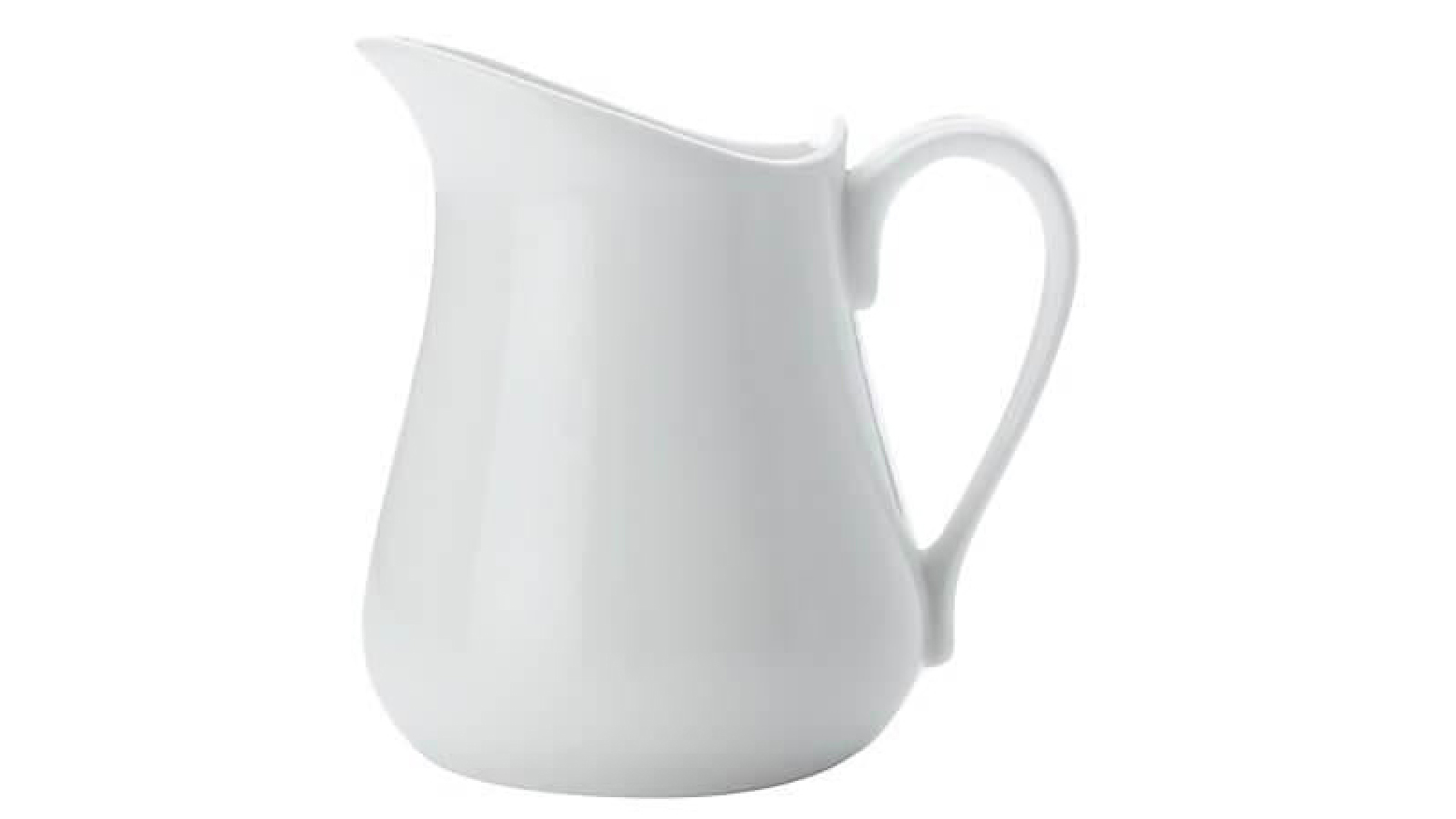 Maxwell and Williams 110ml Basics Porcelain Milk Jug for Tea/Coffee - White