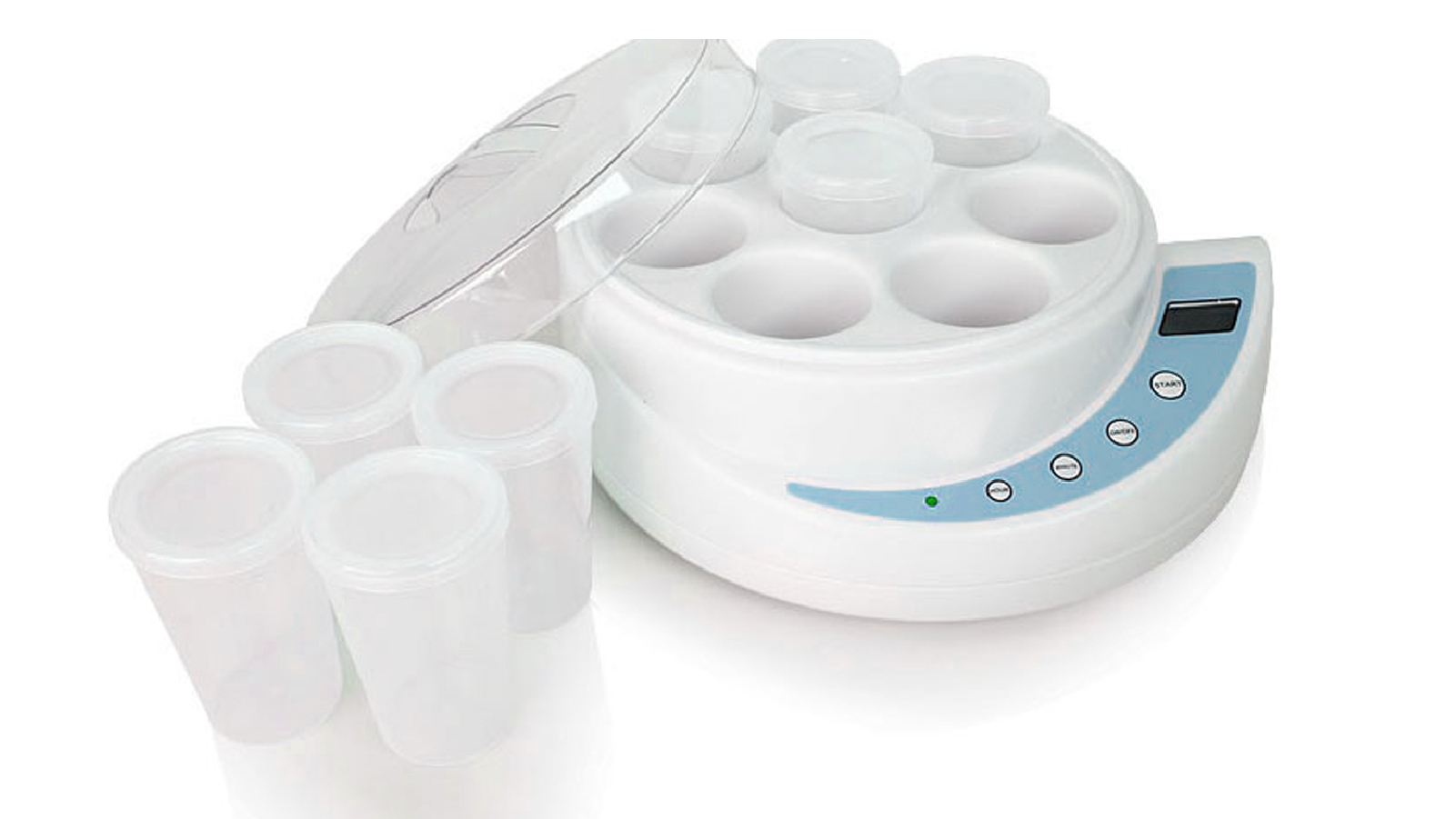 Todo 8x 150ml Cup Electric Yoghurt Maker with Digital LCD Temp Timer