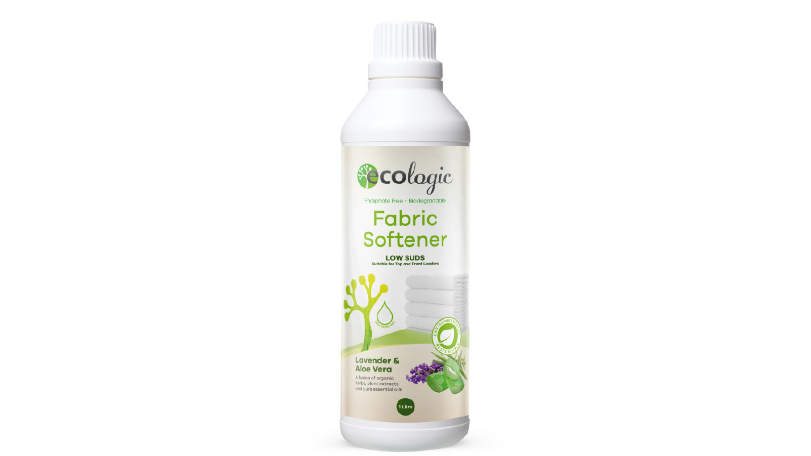 Ecologic 1L Lavender And Aloe Vera Fabric Softener 
