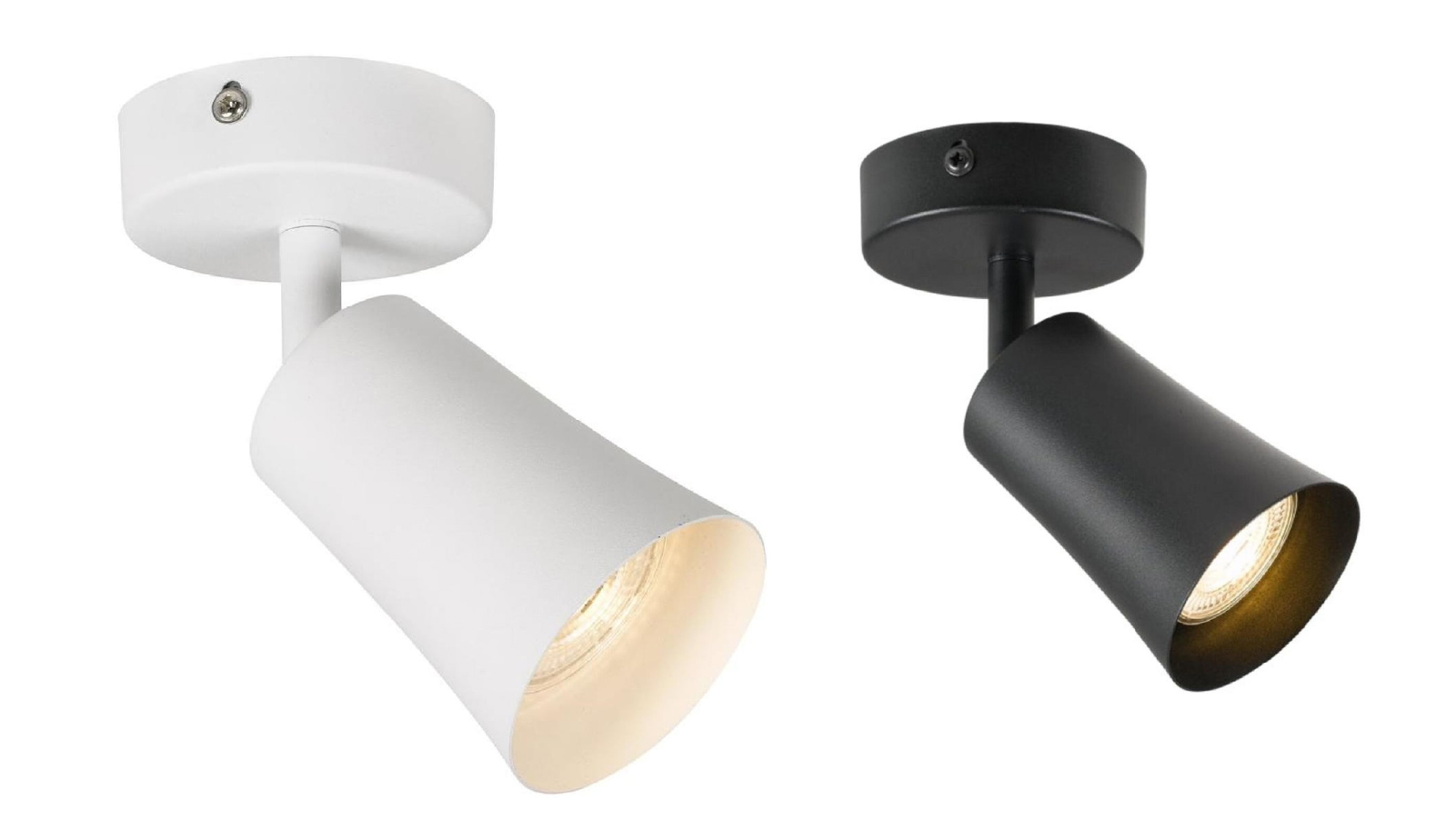 Pretty & Practical Spot Light Versatile Single Fixture for Reading or Accent Lighting 