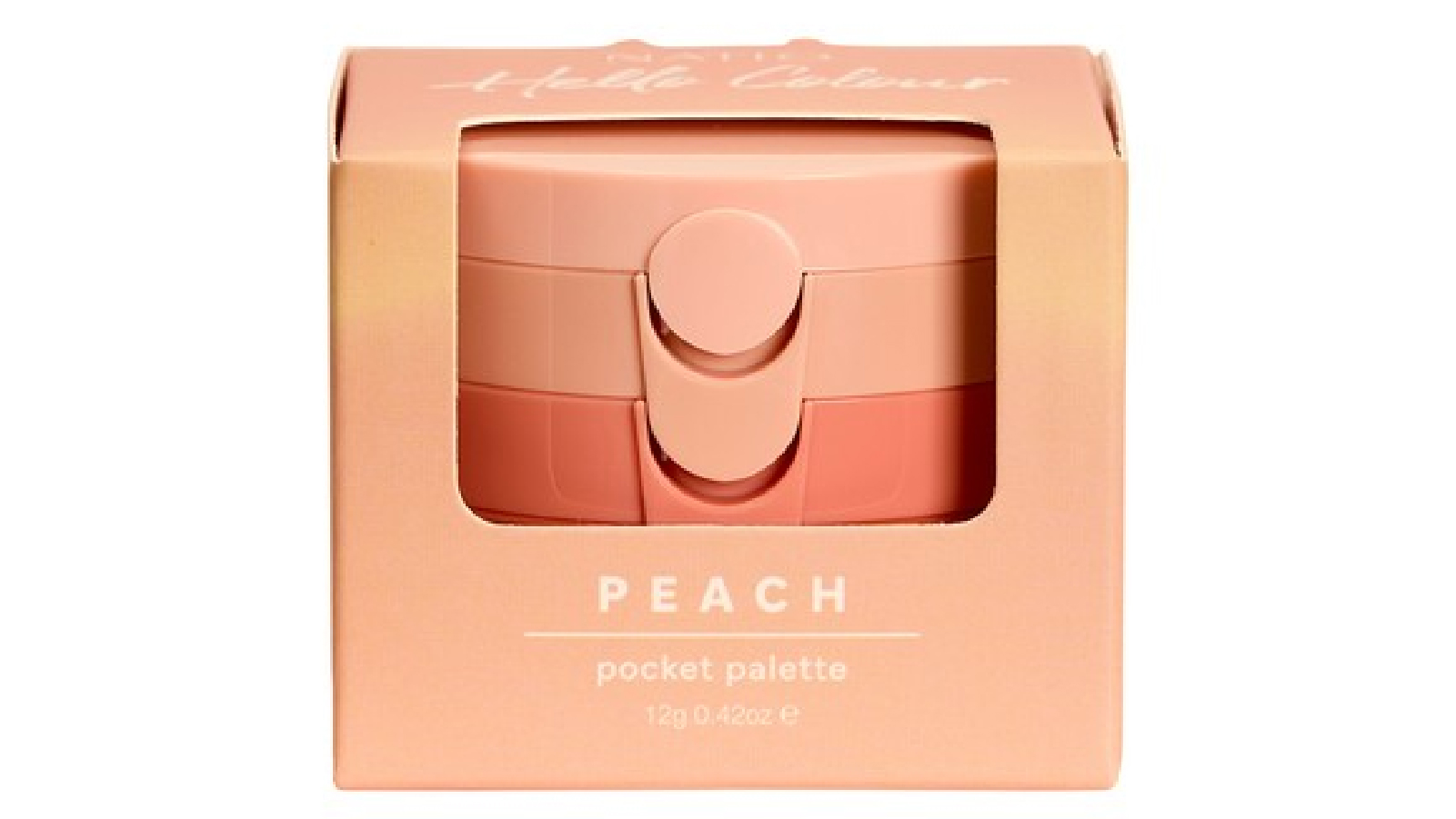 Natio Peach Pocket Palette - 12g
