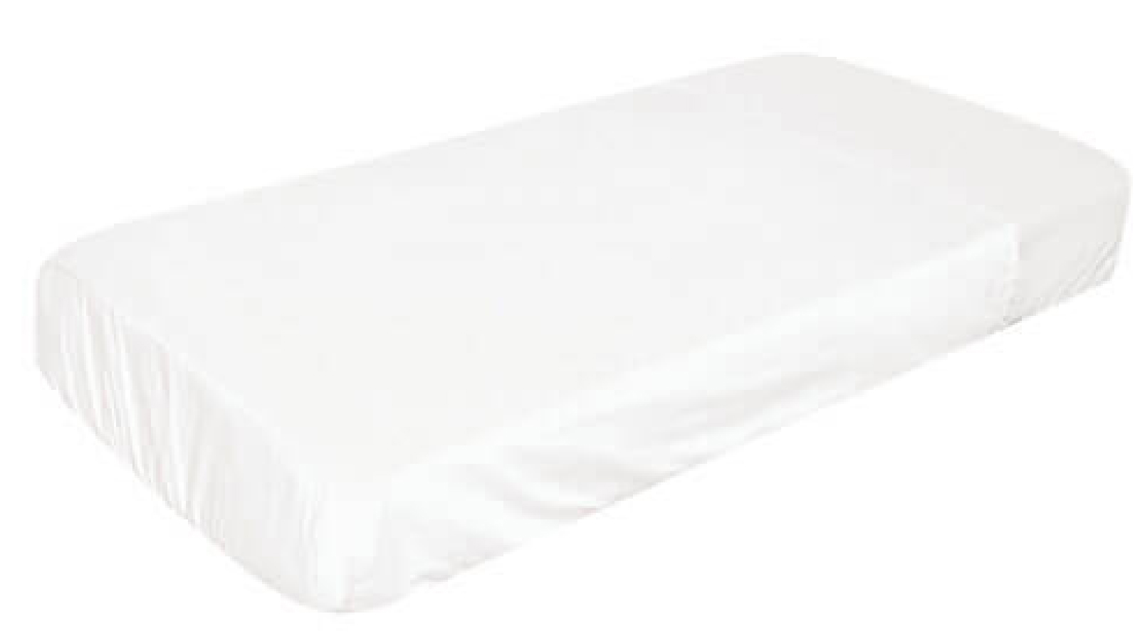 Latestbuy 100x63x10 Silly Billyz Polycotton Cot Combo - White