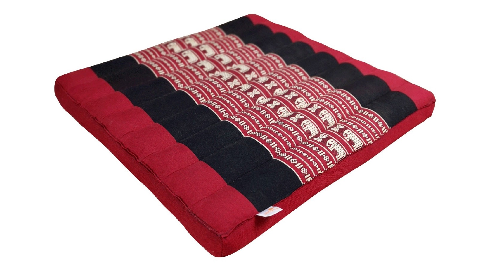 Mango Trees 50 x 50cm Thai Kapok Meditation Cushion - Red 