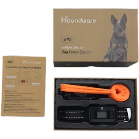 Houndware Invisible Wide Range IPX7 Outdoor Wireless GPS Dog Fence