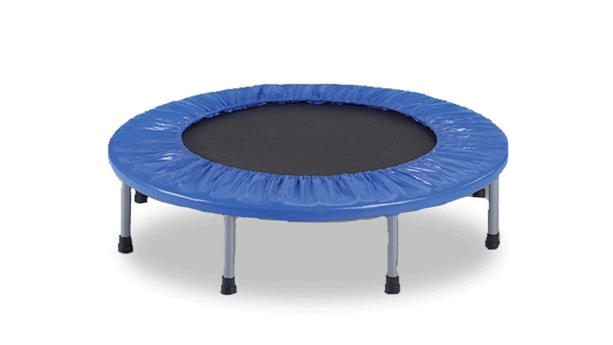 Bargene Home Gym Mini Trampoline Jogger - Blue
