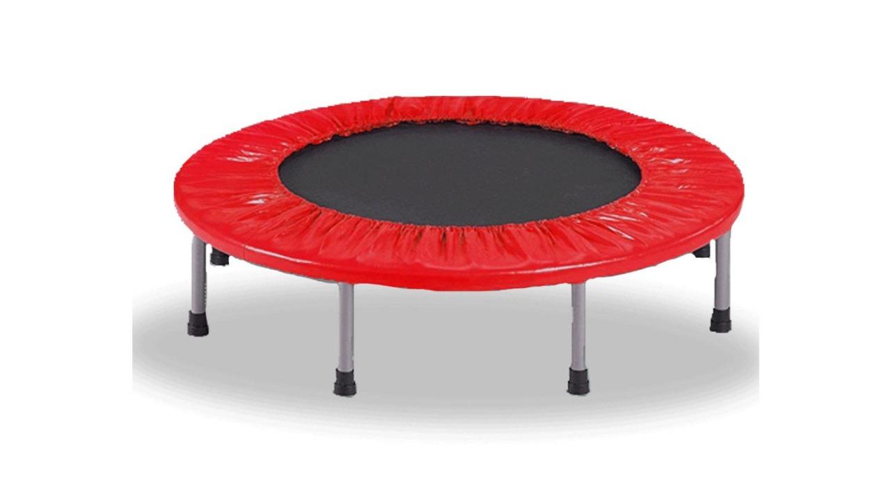 Bargene Home Gym Mini Trampoline Jogger - Red