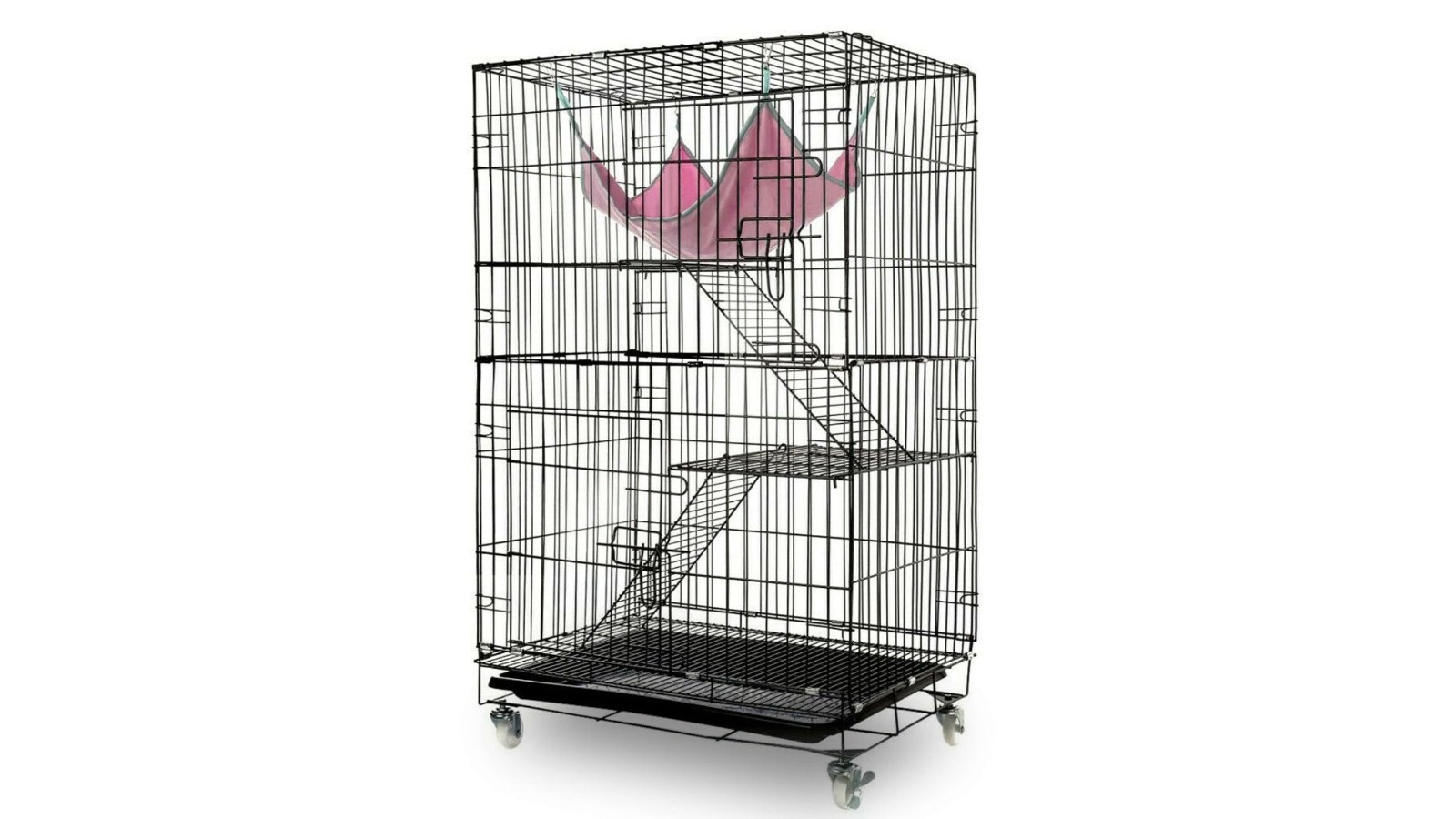 BH 3-Level Pet Cage with Castor Wheel