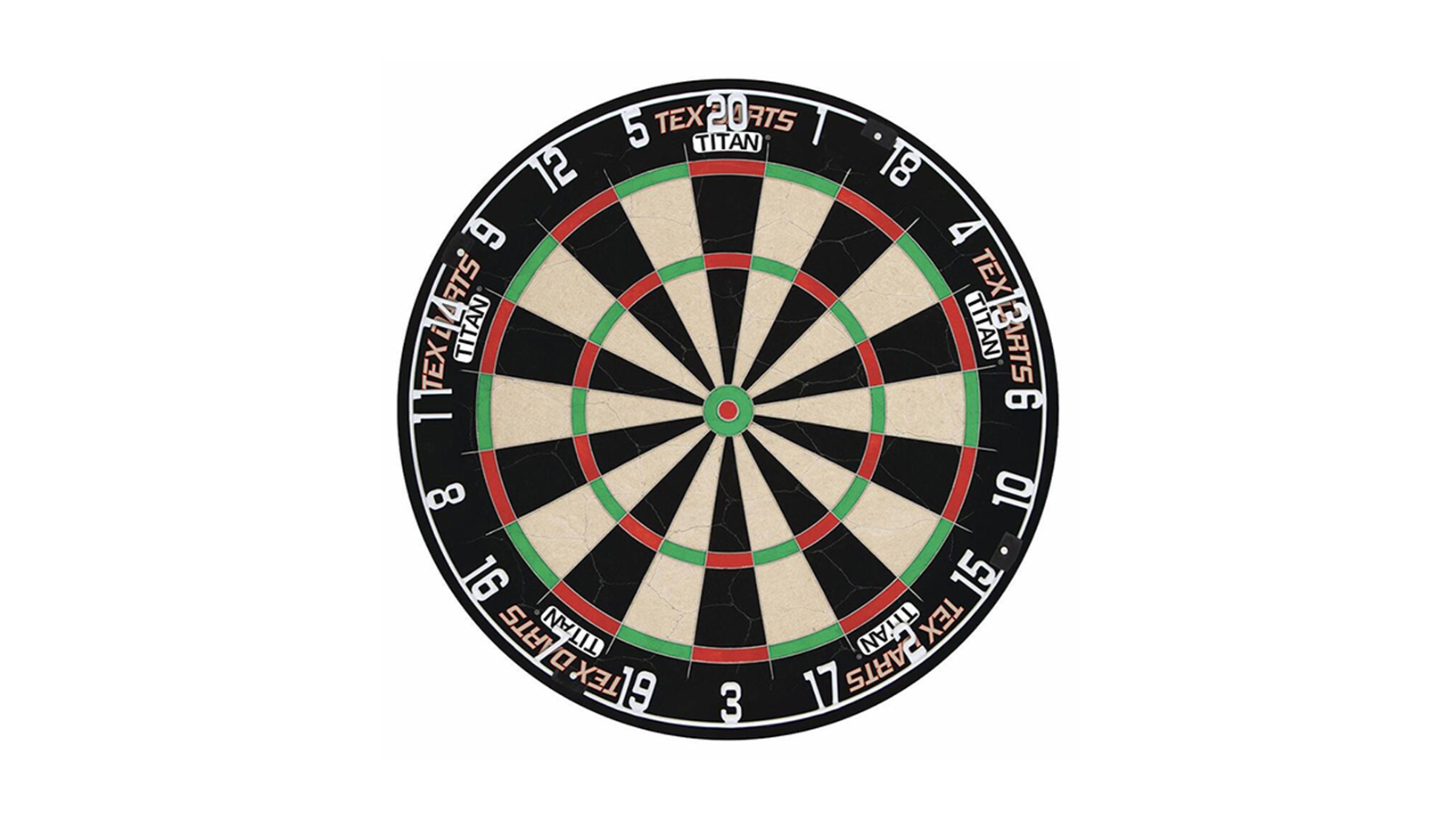 TEX Titan Darts Dartboard Indoor Family Board Sports Game - 45.5cm
