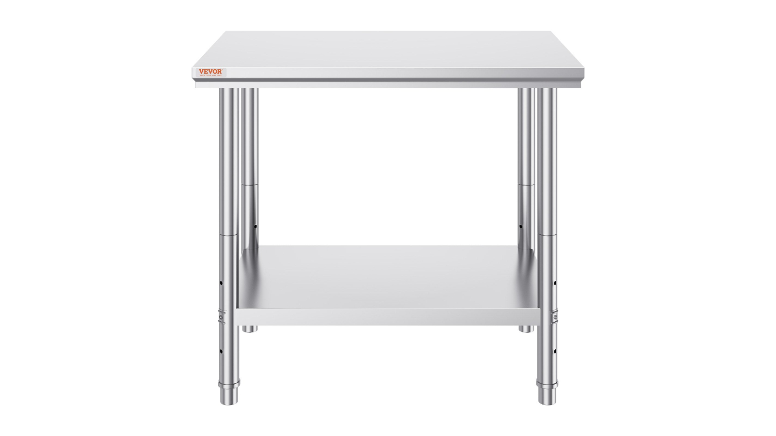 YS Commercial Stainless Steel Kitchen Bench - 91 x 61cm