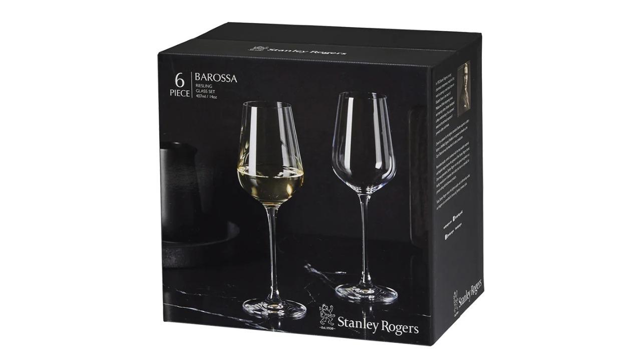 Stanley Rogers Set of 6 Barossa Riesling Wine Glasses - 407ml