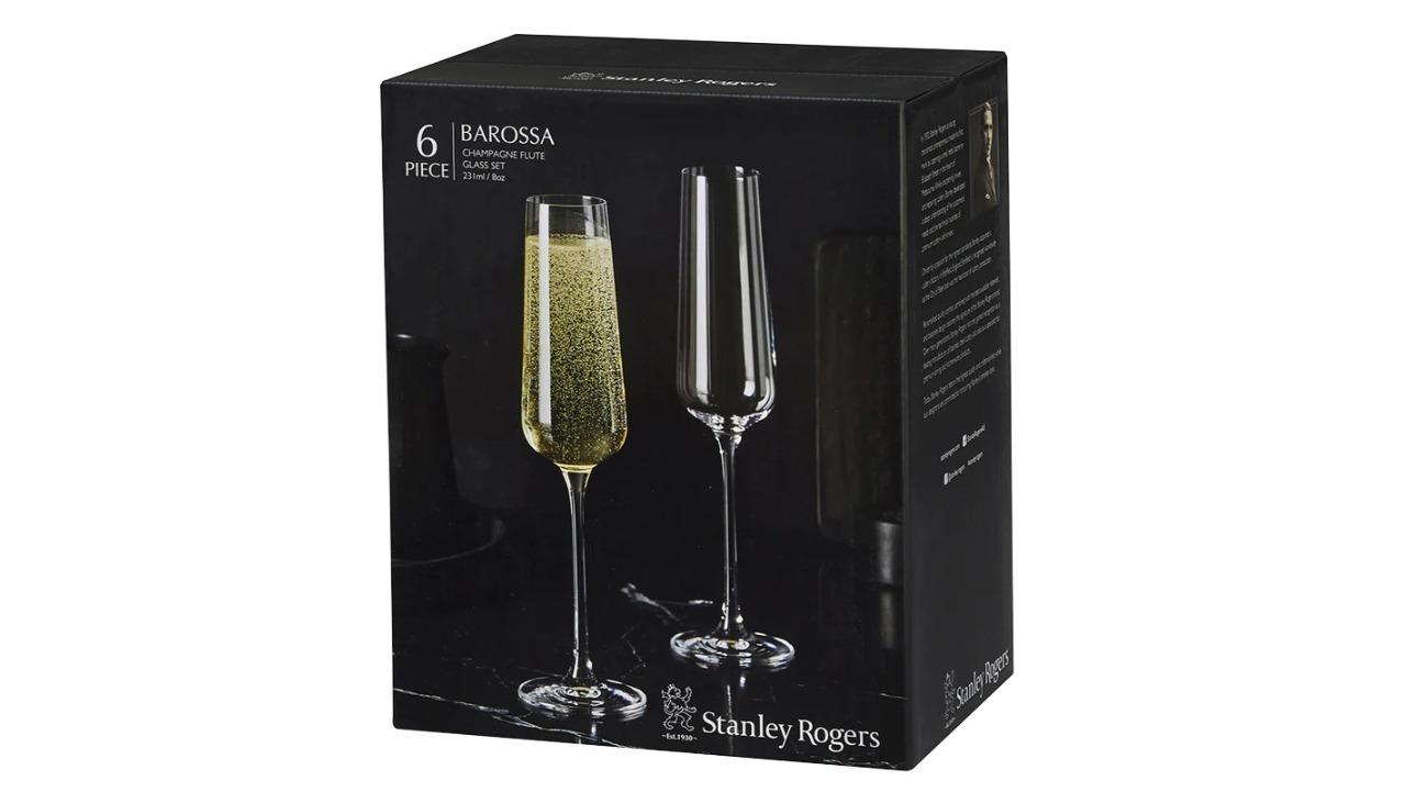 Stanley Rogers Set of 6 Barossa Champagne Flute - 231ml