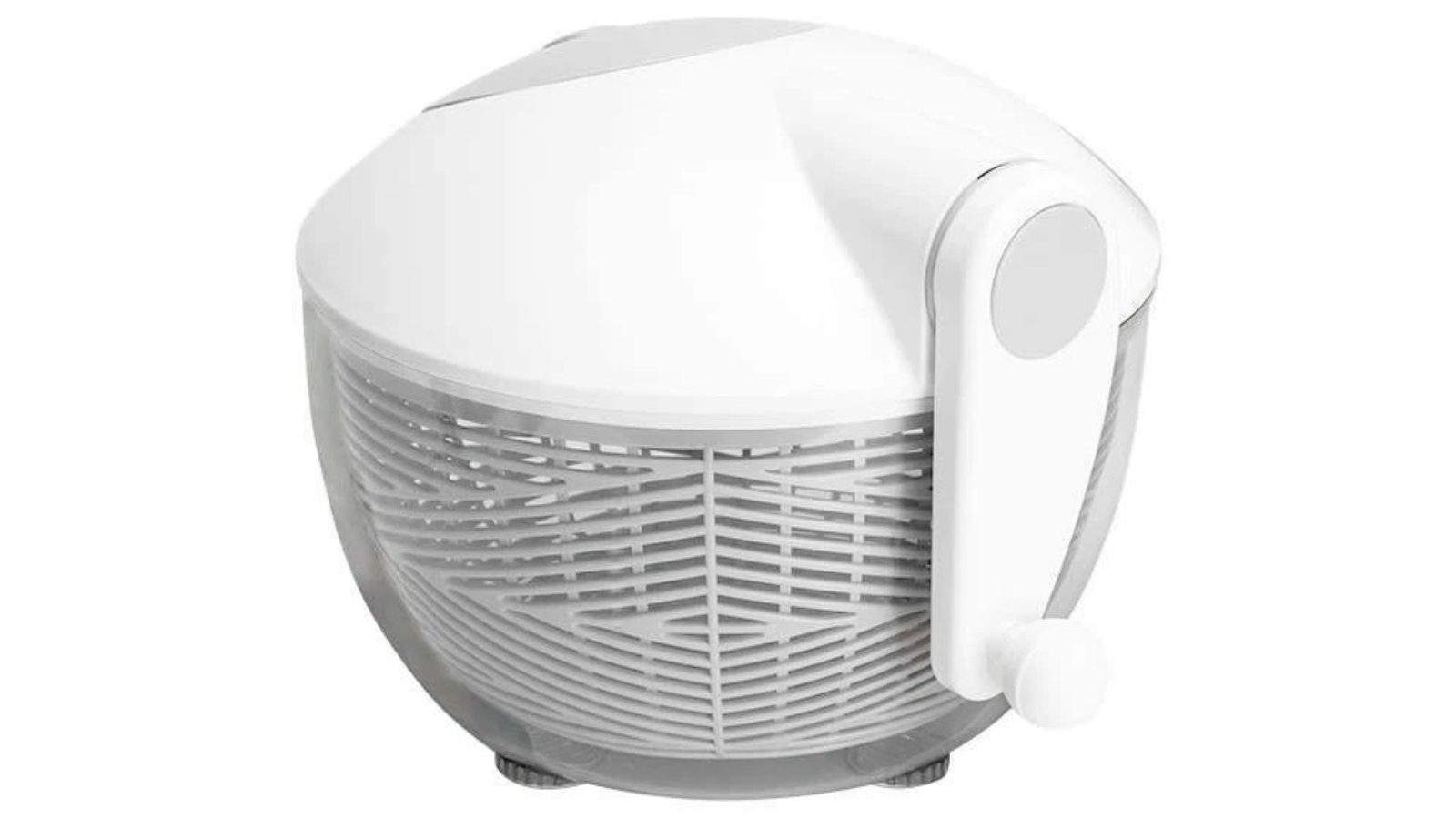 Avanti 30cm Clear Salad Spinner - White