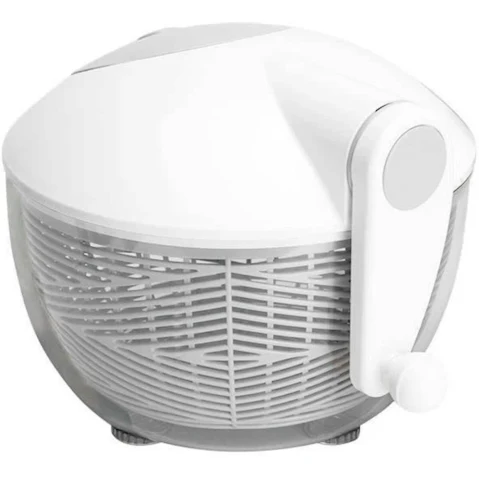 Avanti 30cm Clear Salad Spinner - White