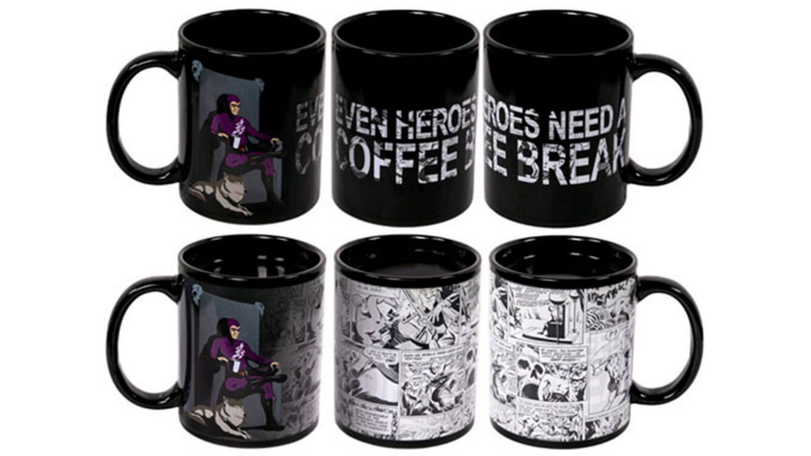 The Phantom Coffee Break Heat Change Mug