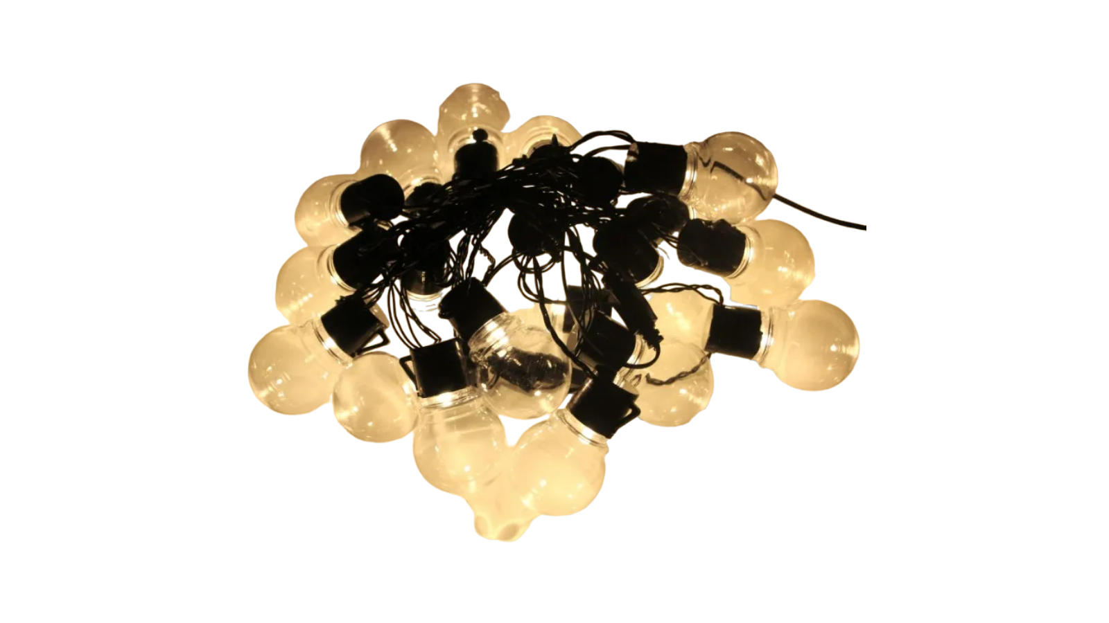 NNEOBA G50 Outdoor LED Fairy String Lights - Warm White