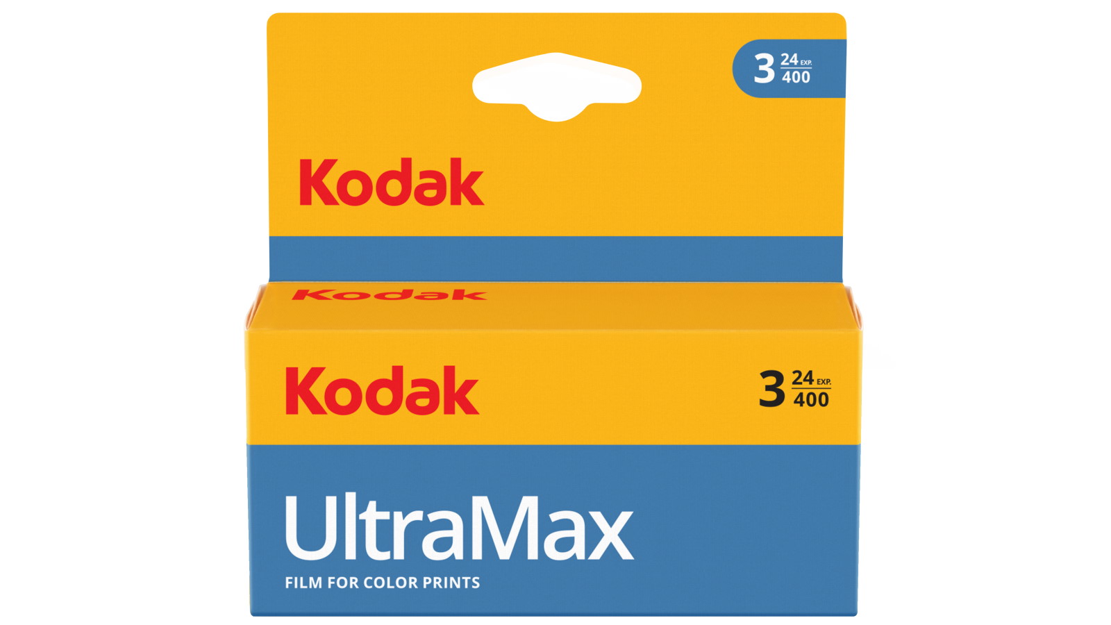 Kodak UltraMax 400 35mm Colour Negative Film (24 Exposure) - 3 Pack