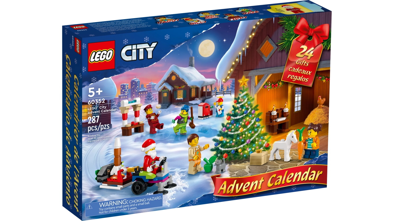 Lego 60352 City Advent Calendar 2022 – City