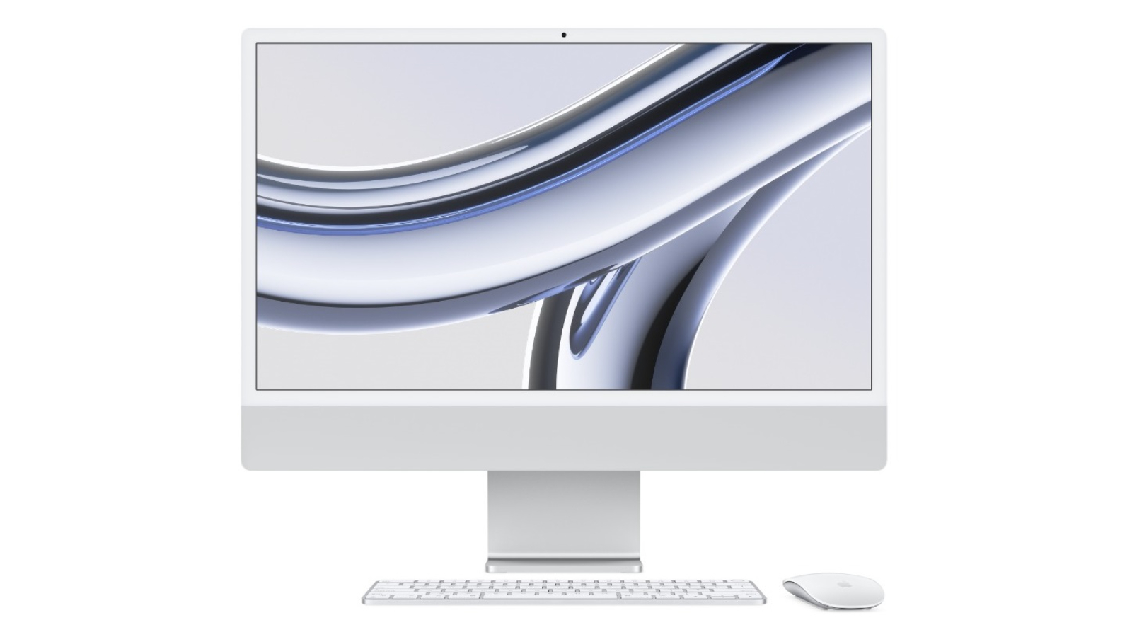 Apple 24-inch iMac M3/8GB/512GB SSD with Retina 4.5K Display + Touch ID Keyboard - Silver
